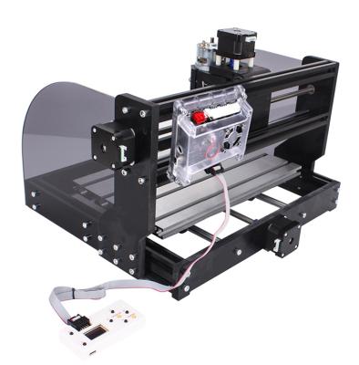 China Laser Engraving Mini 7W CNC Laser Engraving Machine DC 12V DIY Engraver Desktop Wood Router Printer Machine for sale