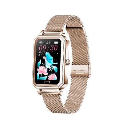 China H2 Touch Screen Women Smartwatch Ladies Bracelet Heart Rate Blood Pressure Sleep Health Monitoring Fitness Tracker Smart Watches Women for sale