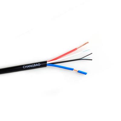 China CHANGBAO Bare Copper Fiber Optic Cable With Power Cable Optical Electrical Composite Cable 5G for sale