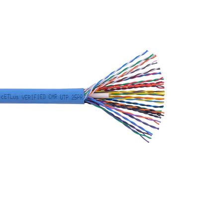 China PVC/LSZH/PE Changbao Multi Core 25 Pairs 50 Pairs 100 Pairs Cat5 Cat5e UTP FTP Cable Internet for sale