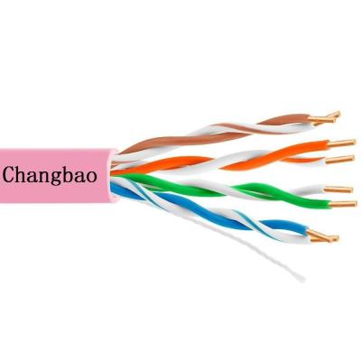 China CCA CHANGBAO 1000ft Cat5e Utp ftp Indoor Solid Bare Copper 305m Coiled Cable With Access Box Packing for sale