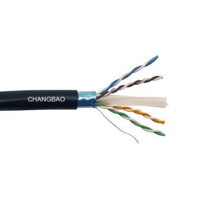 China CHANGBAO COMPUTER CE&ISO Certified Outdoor Cat6a FTP Lan Network Cable for sale