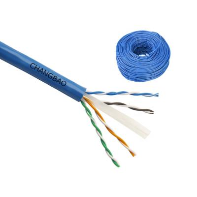 China Changbao UV Cat5e Cat6 Cat6a 305m PVC/PE Roll UTP/FTP/STP/SFTP/SSTP Lan Networking Ethernet Cat 6a Cable for sale