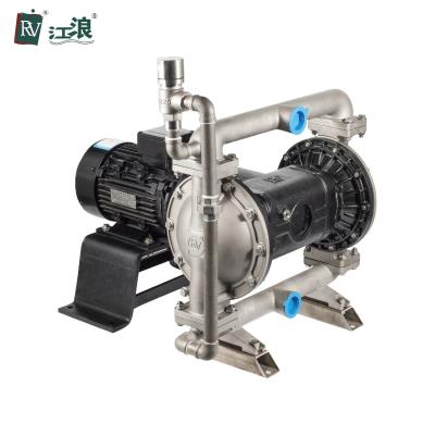 Cina Stainless Steel 316 Double Electric Diaphragm Pump Waste Oil Operated 1.5