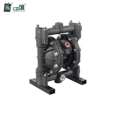 China 25 mm Luft doppelte Membranpumpe 0,37 kW Durchfluss bis zu 150 L/Min zu verkaufen