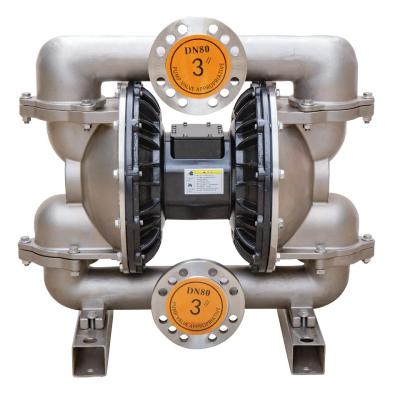 China Durabilidad Bomba de doble diafragma impulsada por aire con succión de 5 m y caudal de 468 lpm en venta
