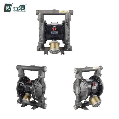 China 1 Inch Double Diaphragm Pump Leak Detection Aluminum Santoprene Membrane for sale