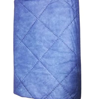 China 110*190cm Disposable Blue Nonwoven Covering Blanket PP Polyester Patient Blanket For Nursing Home for sale