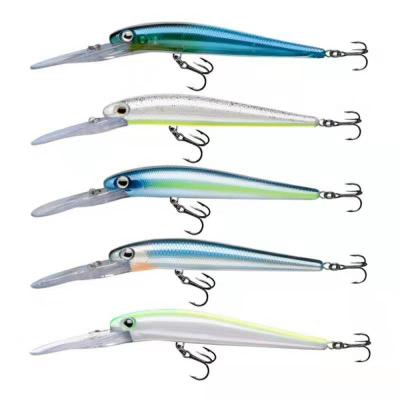 China Peche 16cm ABS Plastic 35g Fishing Eye Minnow Baits Depth 3-5m Lures Dive Fishing PESCA for sale