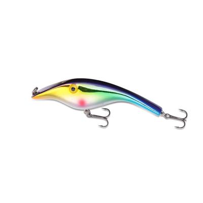 China Peche 11cm 17.5g Folded Pesca 11cm Floating Lure Artificial Groundbait 3d Piece Fish Eye Bait Mid Height Wobblers for sale