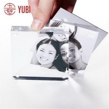 China 100% Acrylic/PMMA/Plexiglass/Perspex Hot Sexy Girl Open Magnetic Acrylic Photo Frame for sale