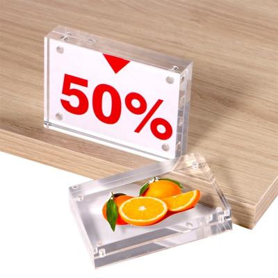 China Eco-friendly hot sale acrylic frame, 4x6 clear acrylic frames, photo frame for home decoration for sale