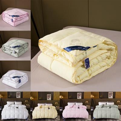 China Nondisposable Soft Fabric Products High-survey Home Air Condition Tight Elegant Quilting Modern Fluffy Modern Warm Quilt for sale