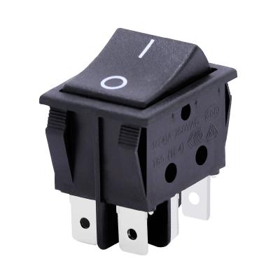 China Best ON-OFF Colors and Styles of Mini Rocker Switch With Multiple for sale