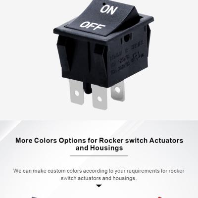 China Electronic Hardware Best 3/4/5/6 Pin Rocker Switch With Multiple Colors and Styles for sale