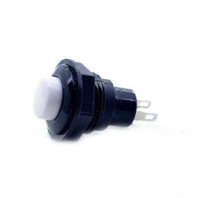 China 2 Pin ON-OFF Plastic Push Button Switch for sale