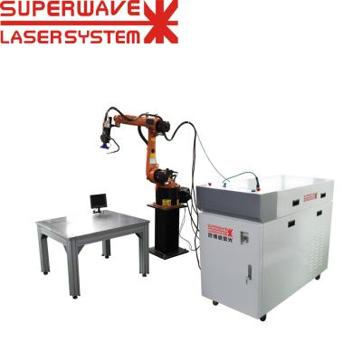 China Metal Stainless Steel Arm Robotic Laser Welding Machine Robot Repair Welder For Continuous Fiber Laser Welding for sale