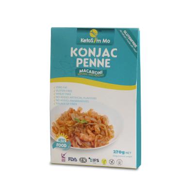 China Gluten Free Konjac Fresh Low Calorie Konjac Spaghetti Penne Noodles Shirataki With Customized Package for sale