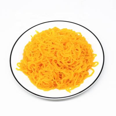 China Customized best selling low calorie konjac noodles natural high fiber carrot konjac food for sale