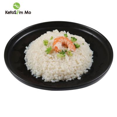 China Konjac Rice Free Sample Low MOQ Shirataki Konjac Cooked Keto Root Rice Pea Rice Konjac for sale