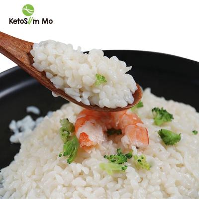 China Low carb 0 calorie rice peas shirataki deliocious konjac rice customized packaging konjac rice for sale