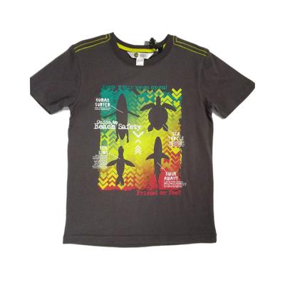 China Competitive price good quality 100 cotton kids anti-shrink shirts wholesale custom printing short sleeve t-shirt for sale