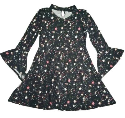 China Good Quality Casual Causul Dress Baby Birthday Dresses Round Collar Girls Dress for sale