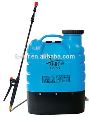 China Agriculture 16L PE Tank PP Rechargeable Battery Lower Agricultural Electric Powered Knapsack Sprayer for sale