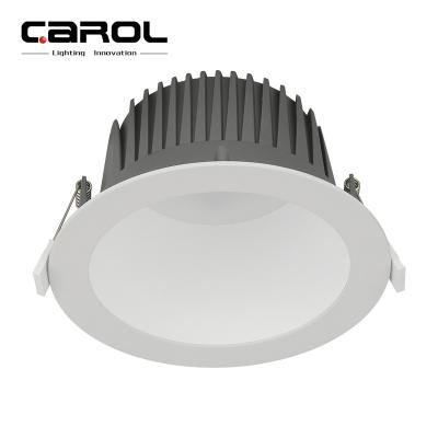 China Ceiling Recessed Carol Factory High Quality Aluminum Recessed Deep Anti-glare UGR 19 Led Downlight Spotlight for sale