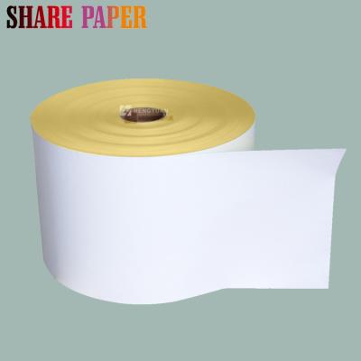 China Factory Direct 1000mm Raw Material Waterproof Semi-gloss High Quality Label Jumbo Rolls For Barcode Label for sale