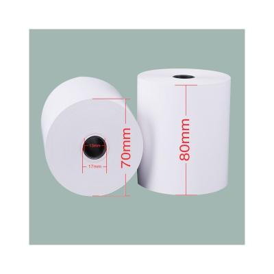 China 80 x 70mm BPA 80mm 80x80mm Cash Register Thermal Paper 80x70 POS Receipt Printer FREE Roll Thermal Paper for sale