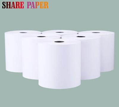 China Factory Price 80x80mm Dark Thermal Receipt Cheap Image Pure White Thermal Paper Rolls Cash Register Paper Rolls for sale