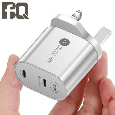 China Mobile Phone USB Port 5V 4A Fast Super Fast Charging Travel QC3.0 Palladium New Us Eu UK Standard Wall Charger for sale