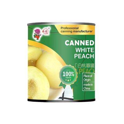 China Chinese Factory Supply Organic Natural Canned Fruits Canned White Peaches for sale