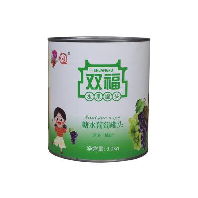 China China Most Popular High Quality Fruit Canned Grape SF-G3000 Canned Production for sale