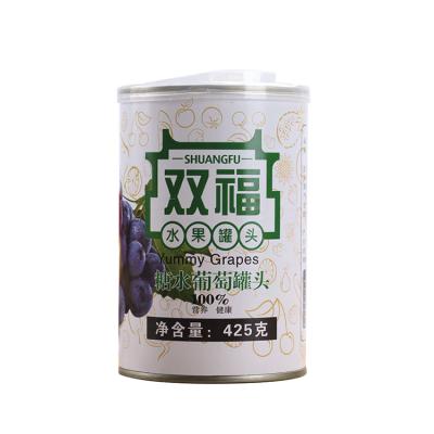 China Wholesale direct canned fruit machine 425G factory canned fruit can food canned grapes for sale