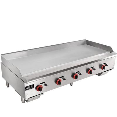 China 5 Burner Flat Top Grill 60