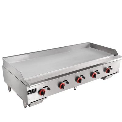 China 5 Burner Gas Griddle Commercial 60