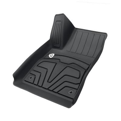 China All Weather Eco-friendly 3D Car Mat For Tesla Model 3 Car Floor Mat 2021 Customized For Model 3 Rear Seat Cover Mats Accessories for sale