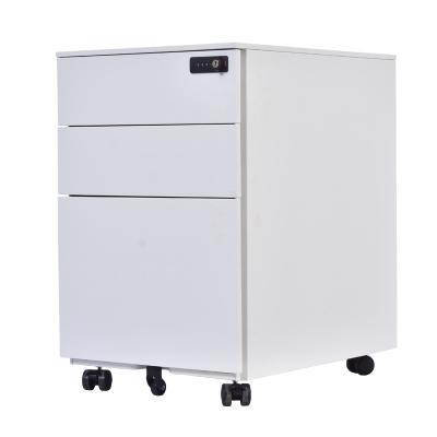 China Adjustable (Height) Under Office Furniture 3 Drawer Pedestal Movable Cabinet Steel Drawer Cabinet For Sale for sale