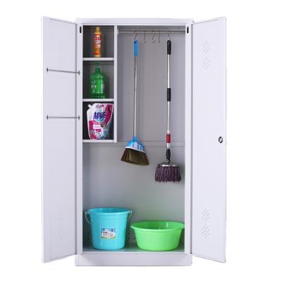 China Assemble Large Quality Double Swing Metal Door Modern Bathroom Cabinet for sale