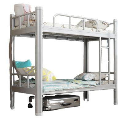 China Modern Success Double Bunk Bed For Adults Worker Metal Twin Bunk Bed for sale