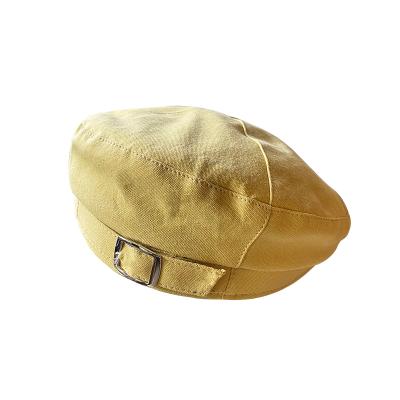 China Picture Autumn Winter Vintage Cotton Newsboy Hat Baker Boy Ladies Beret for sale