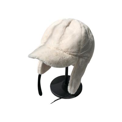 China High Quality Solid COMMON Trooper Plush Ski Hat Balaclava Hood Warm Earflap Winter Hat for sale