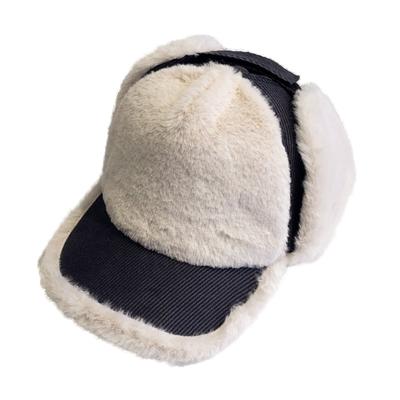 China High Quality COMMON Ski Hat Balaclava Earflap Custom Hood Warm Solid Plush Winter Trooper Hat for sale