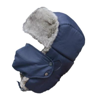 China Autumn Winter Hat Unisex Warm Design Waterproof Solid Fashion Earflap Hat Balaclava Hood for sale