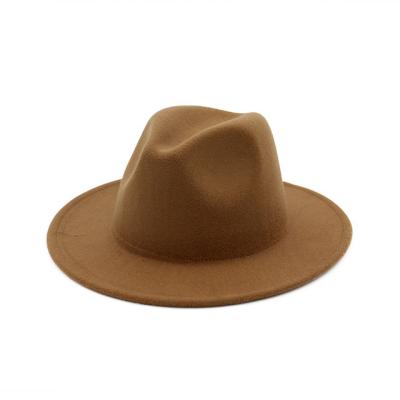 China Wide Brim Classic Image Sombrero Soft Party Multi Color Panama Felt Jazz Hat Fedora Hat for sale