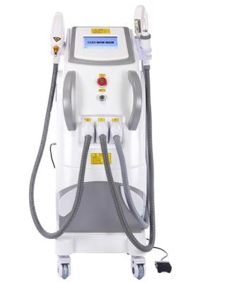 China Pigment removal 3 in ipl 1multifunction shr e-light hair removal nd yag tattoo removal laser machine beauty salons use for sale