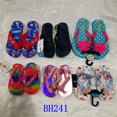 China Anti-Smell Stock Spell Shoes Custom Wholesale EVA Kids Flip Flops Child Flip Flop Sandal Slippers for sale