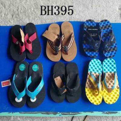 China Anti-Smell Stock Hex Shoes Men Fail Slippers TPR Flip Flops for sale